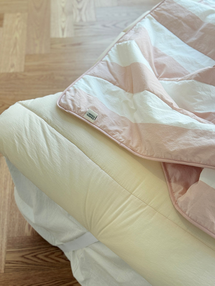 Cooling Reversible Comforter Set (Pink) – Cotton Front & Cooling Duralon Back Lightweight Summer Bedding Set
