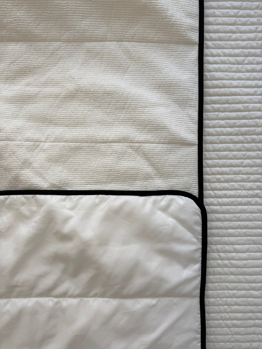 Cooling Reversible Comforter Set – Cotton Front & Cooling Duralon Back Lightweight Summer Bedding Set
