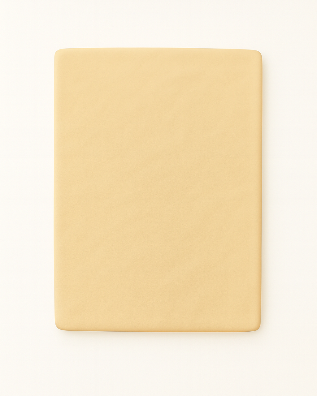 Washed Cotton Quilted Fitted Sheet – Butter