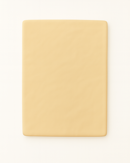 Washed Cotton Quilted Fitted Sheet – Butter