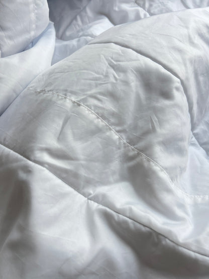 Cooling Reversible Comforter Set (Mint) – Cotton Front & Cooling Duralon Back Lightweight Summer Bedding Set
