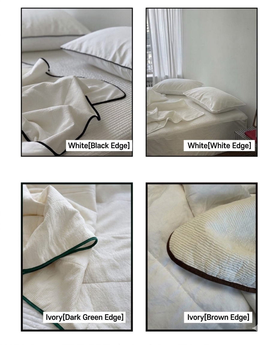 Cooling Reversible Comforter Set – Cotton Front & Cooling Duralon Back Lightweight Summer Bedding Set