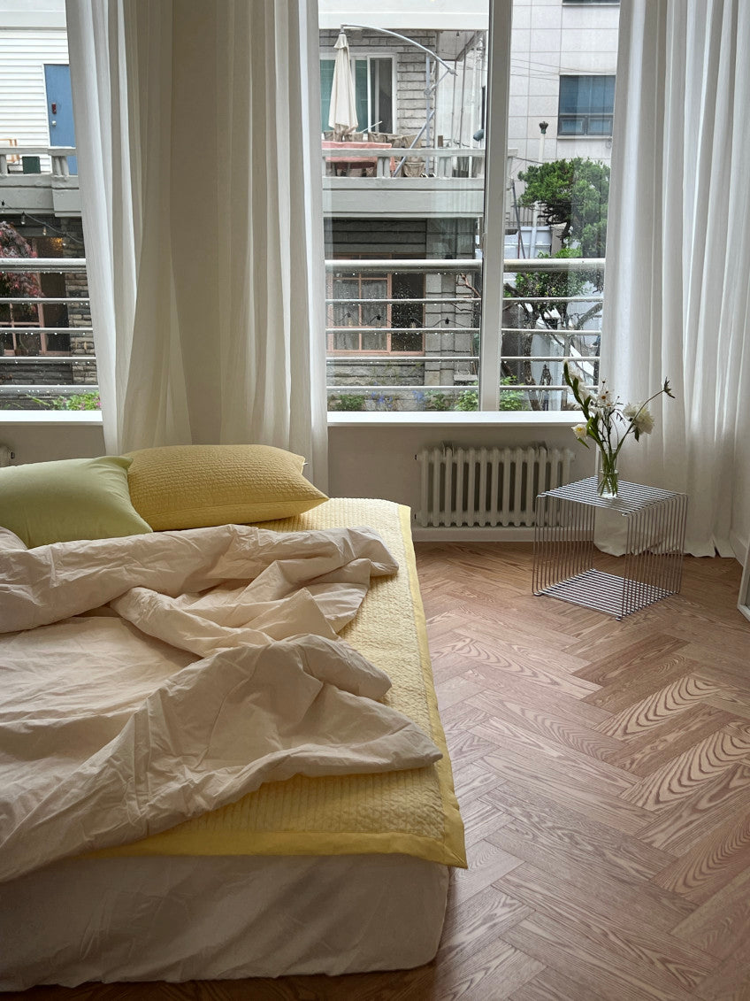 Cooling Punggi Rayon/Cotton Dual-Sided Sheet