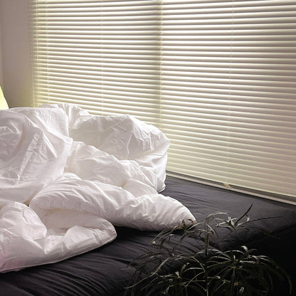 Washed Cotton Quilted Mattress Fitted Sheet– Black